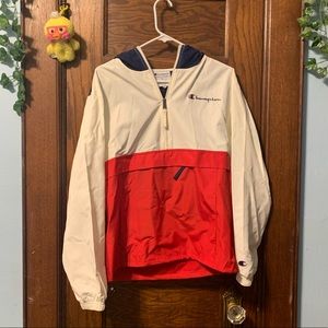 tricolor champion windbreaker